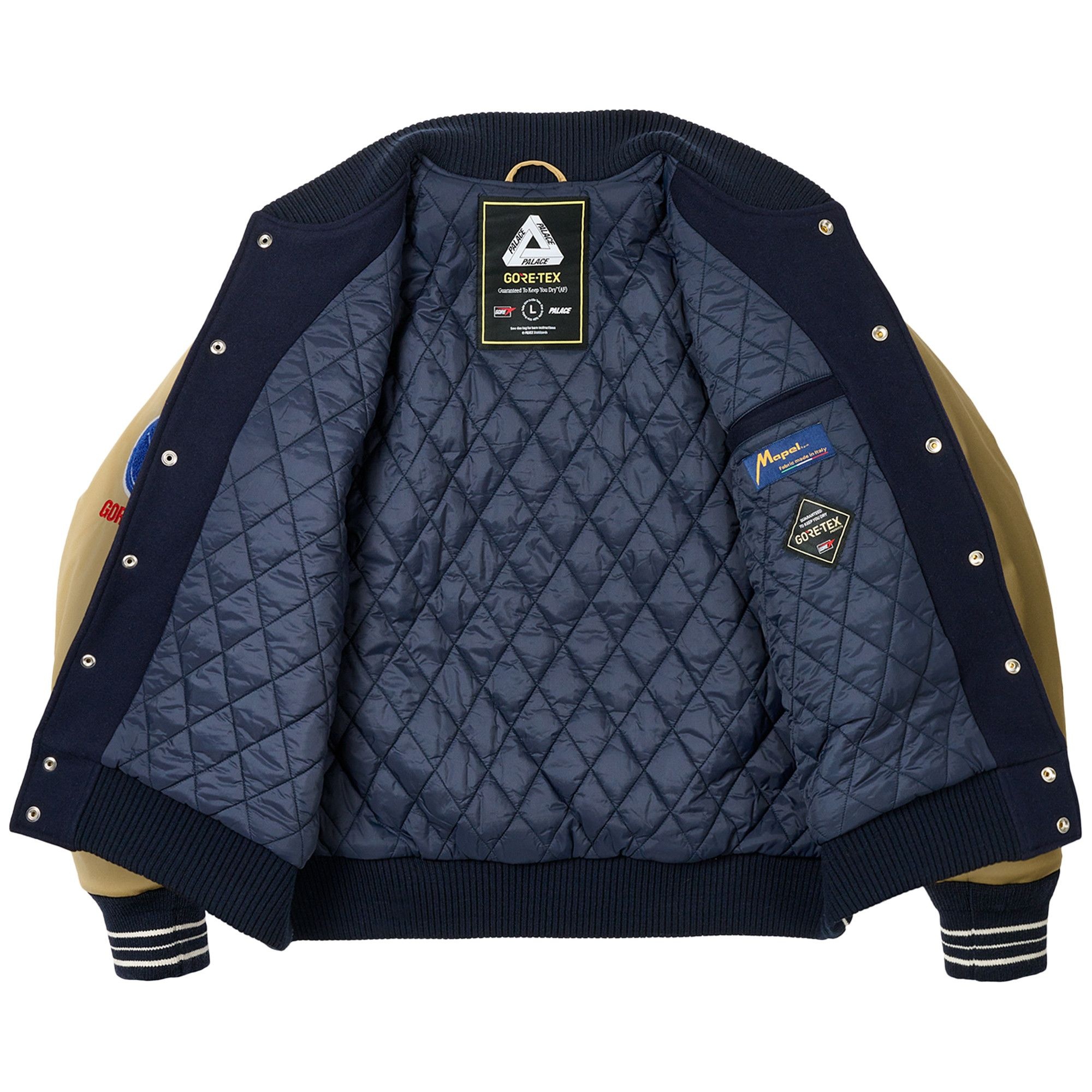Palace GORE-TEX Going Further Varsity 'Navy' - 3