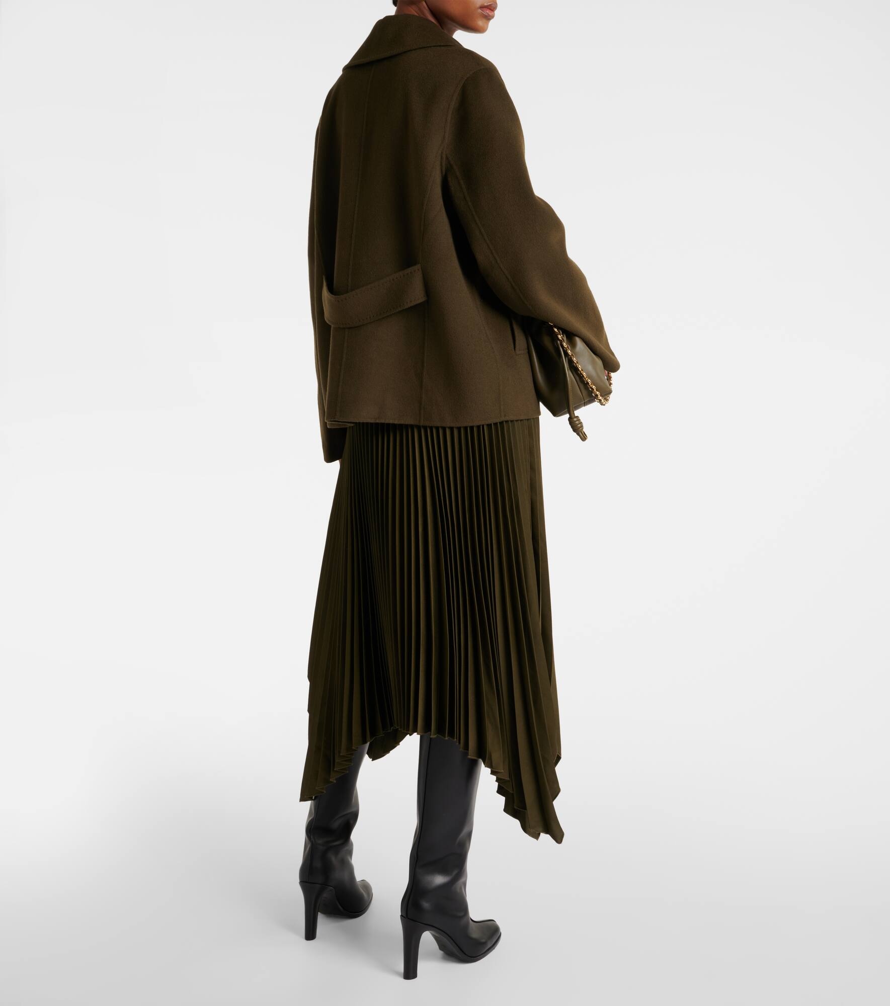 Gilkes wool and silk coat - 3