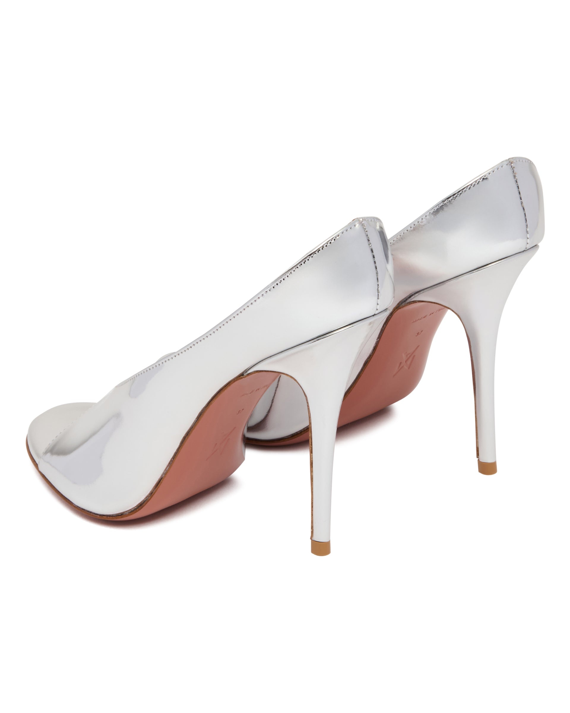 Silver Anok Slipper Mules - 5