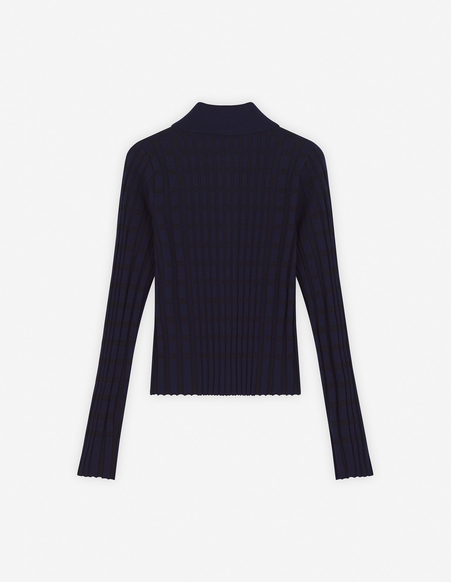 CHECKED KNITTED SHIRT - 6