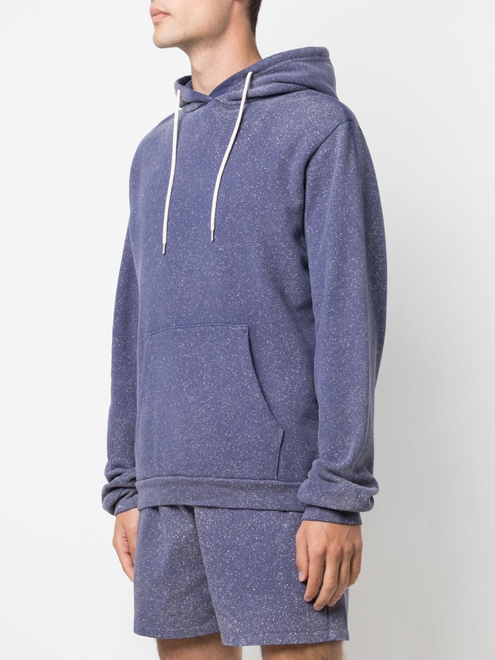 salt-wash cotton hoodie - 3