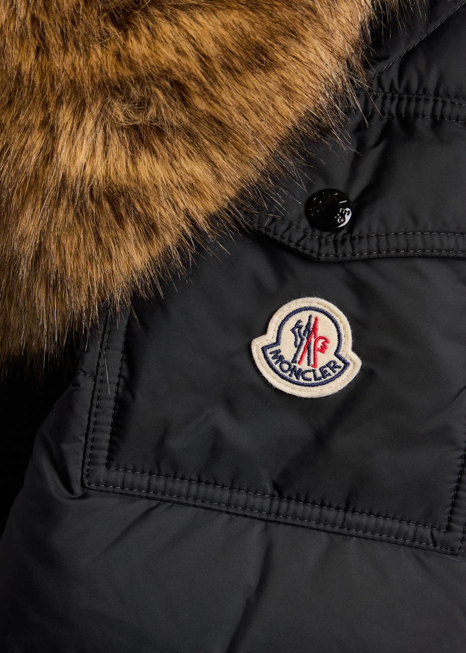 Moncler Maya Faux Fur-embellished Shell Jacket - 5