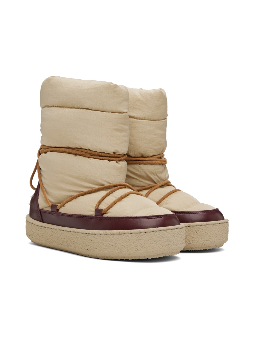Beige Zenora Boots - 4