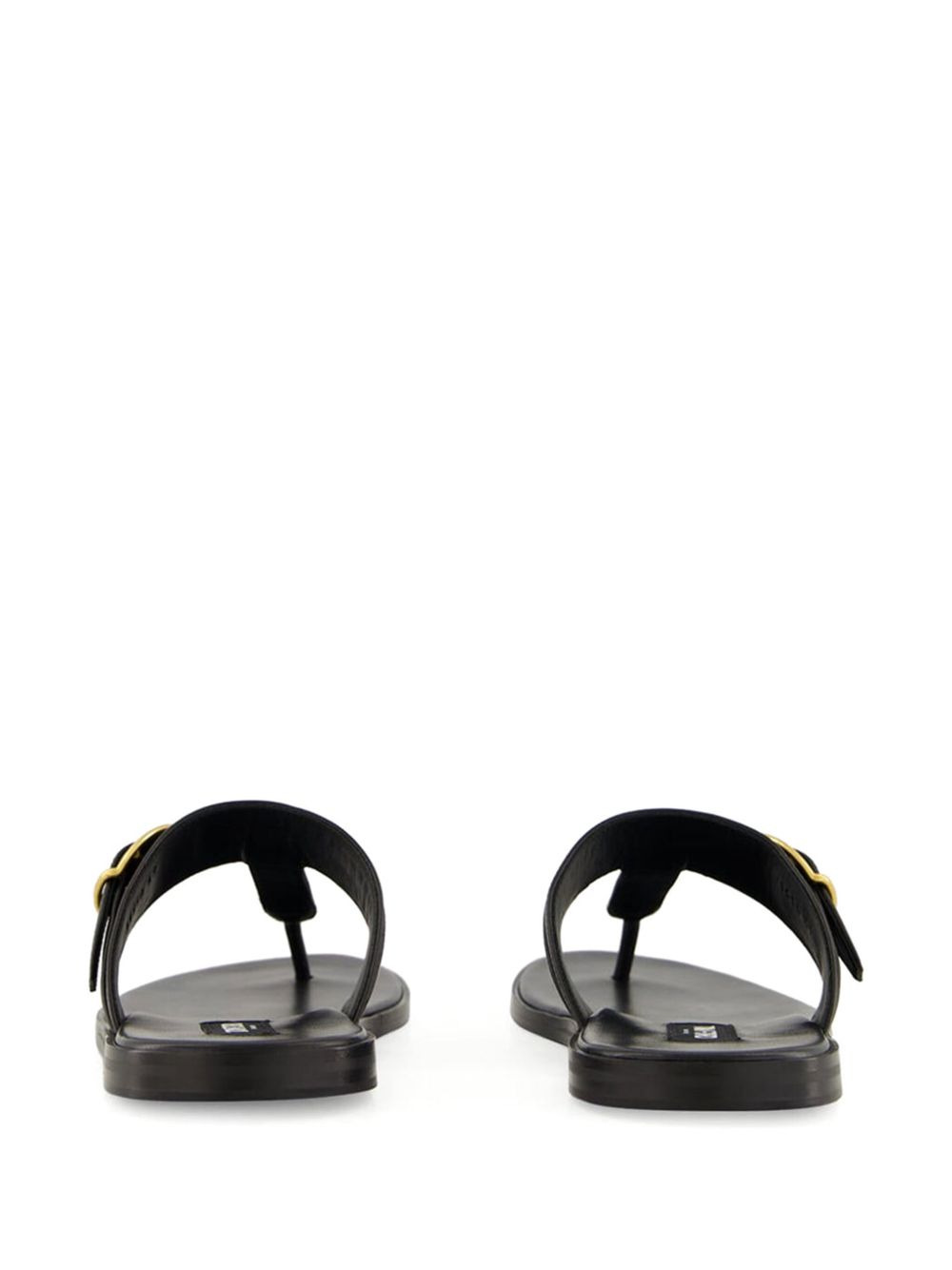 Brighton buckle leather sandals - 4