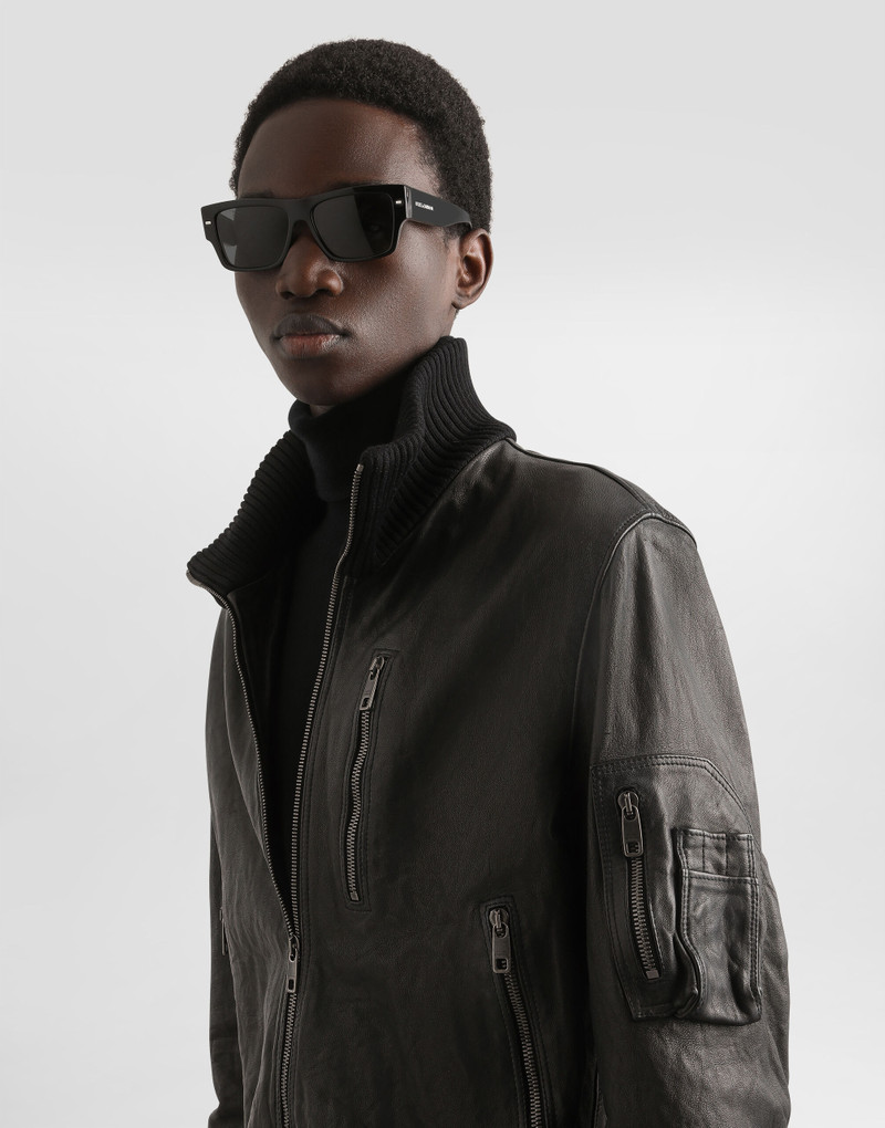 Aged effect nappa jacket 4