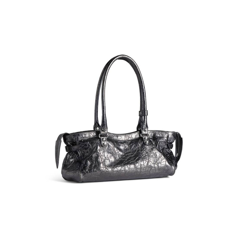 Women's Le City Bag East-west in Steel Grey 3