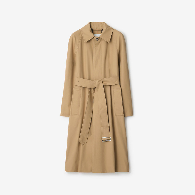 긴 Gabardine 차 외투 1