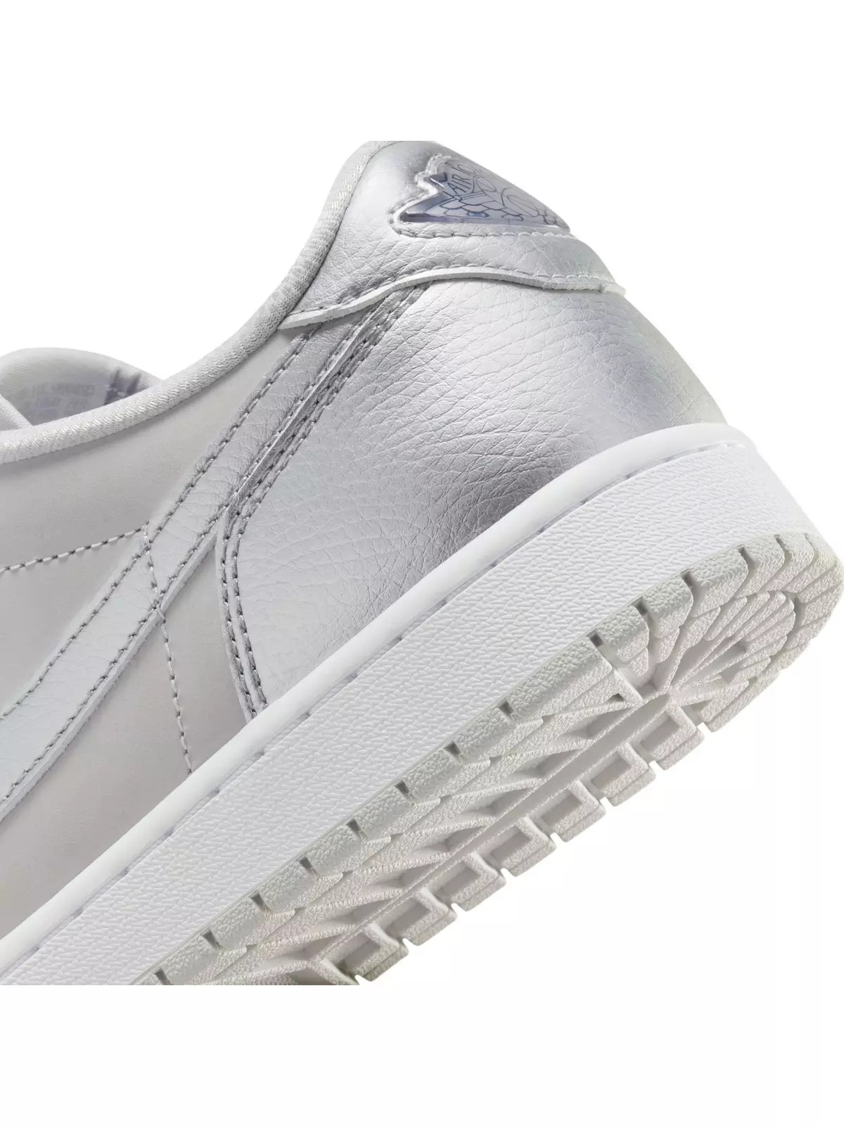 1 Retro Low OG "Metallic Silver" Men's Shoe - 5