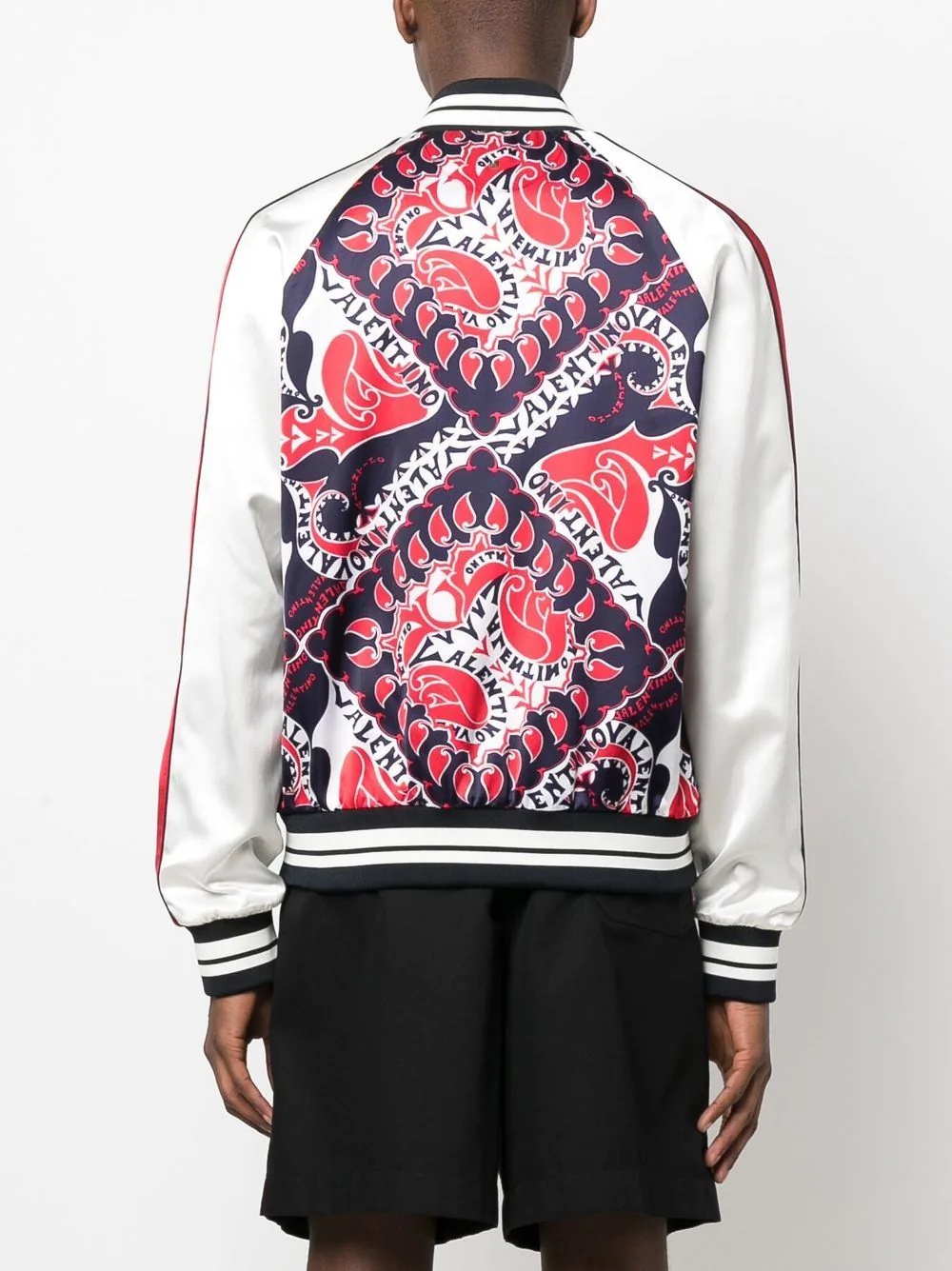 bandana-print bomber jacket - 4