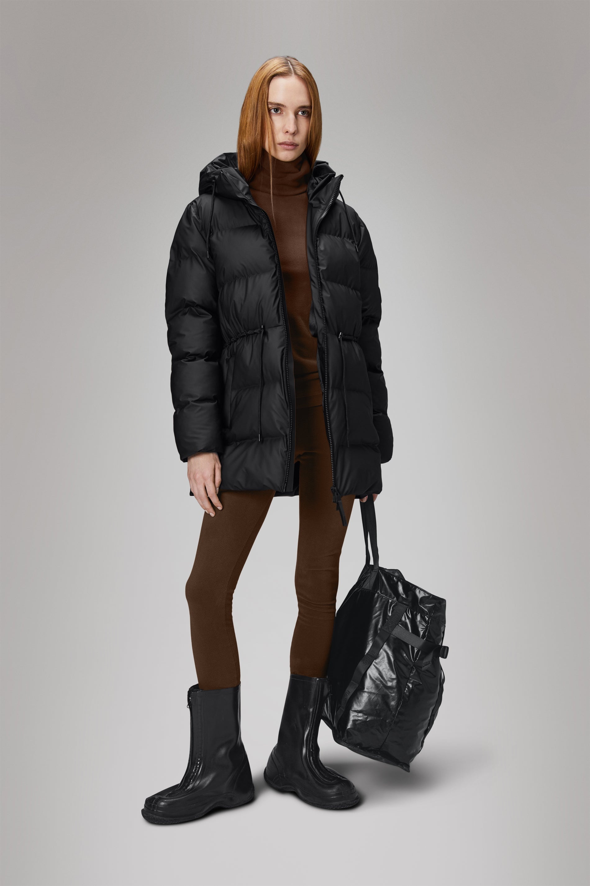 Alta Long Puffer String W Jacket - 4