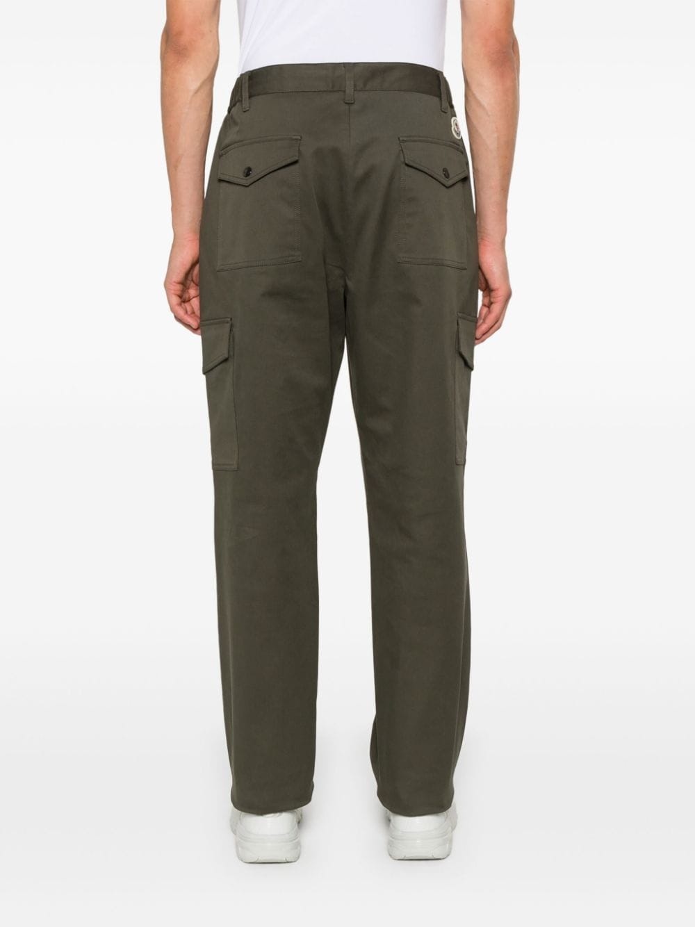 logo-patch trouser - 4