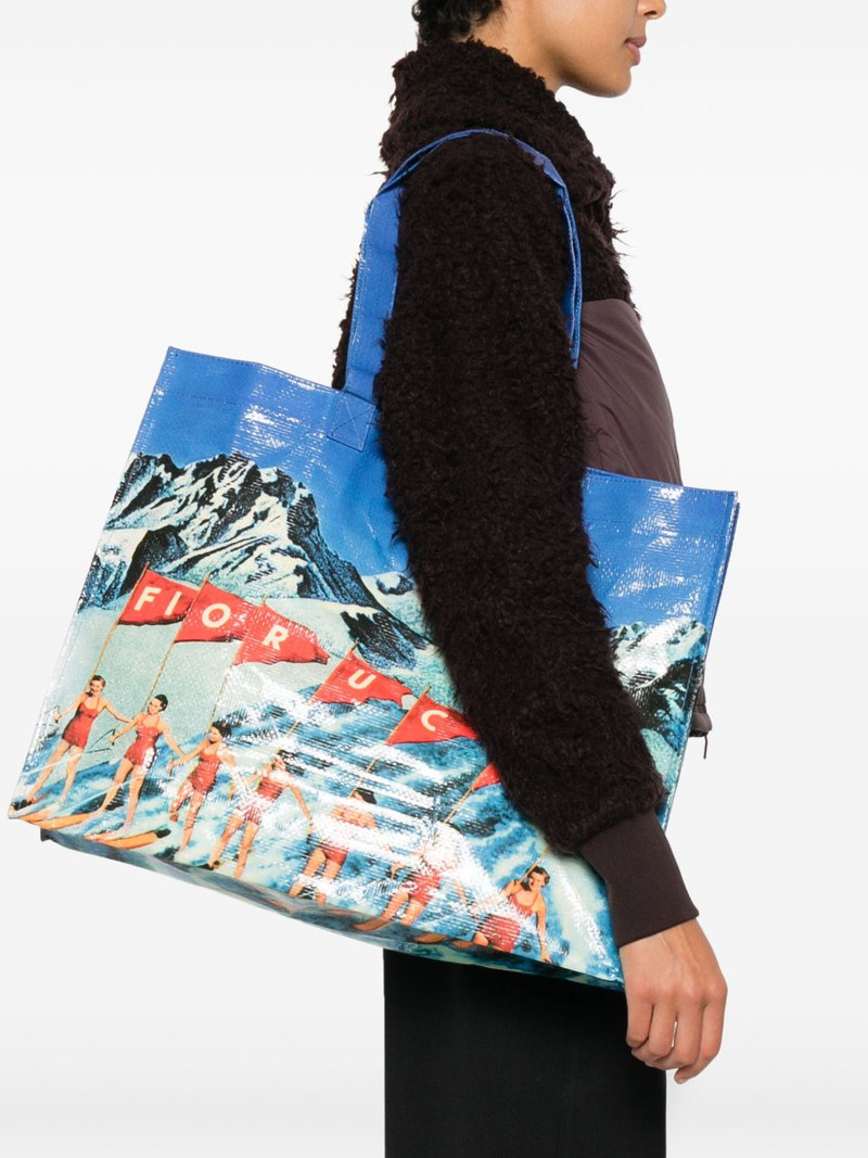 FIORUCCI maxi Winter Waterskiing tote bag outlook