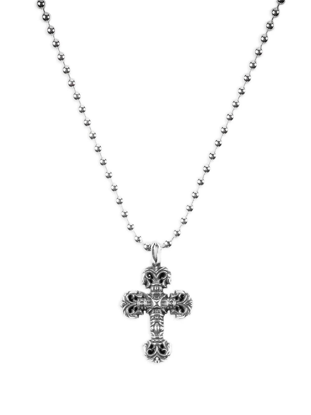 filigree ball-chain necklace - 1
