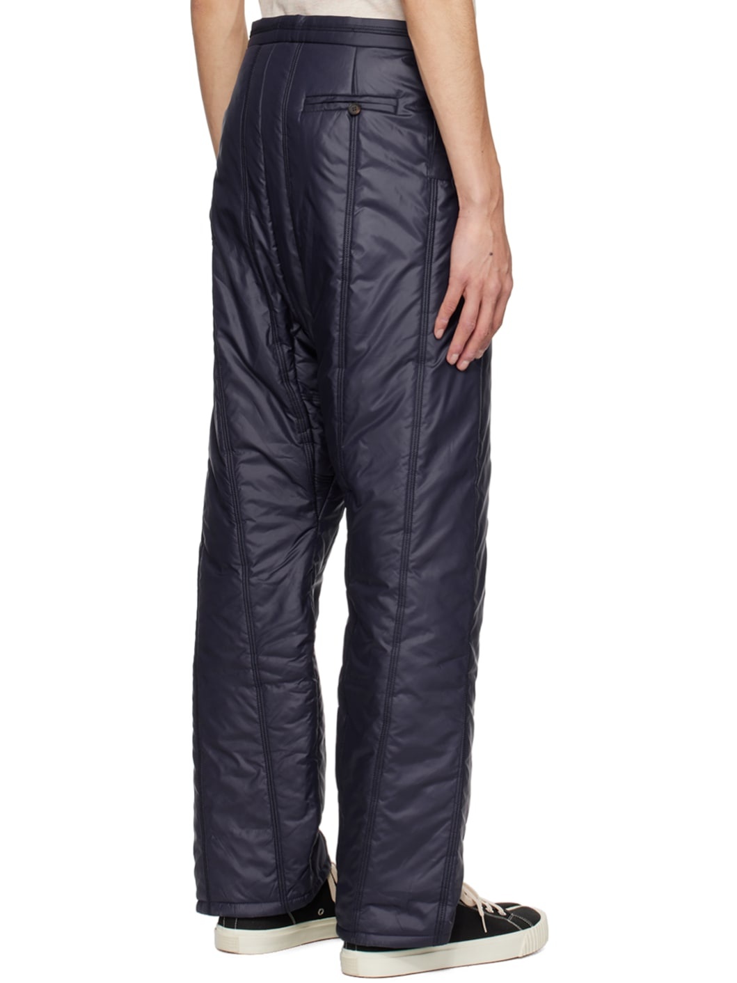 Gray Puffed Trousers - 3