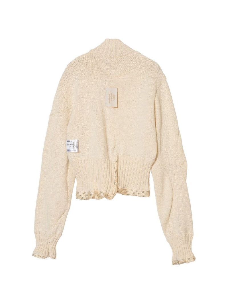 UNDERCOVER zip pocket cardigan outlook