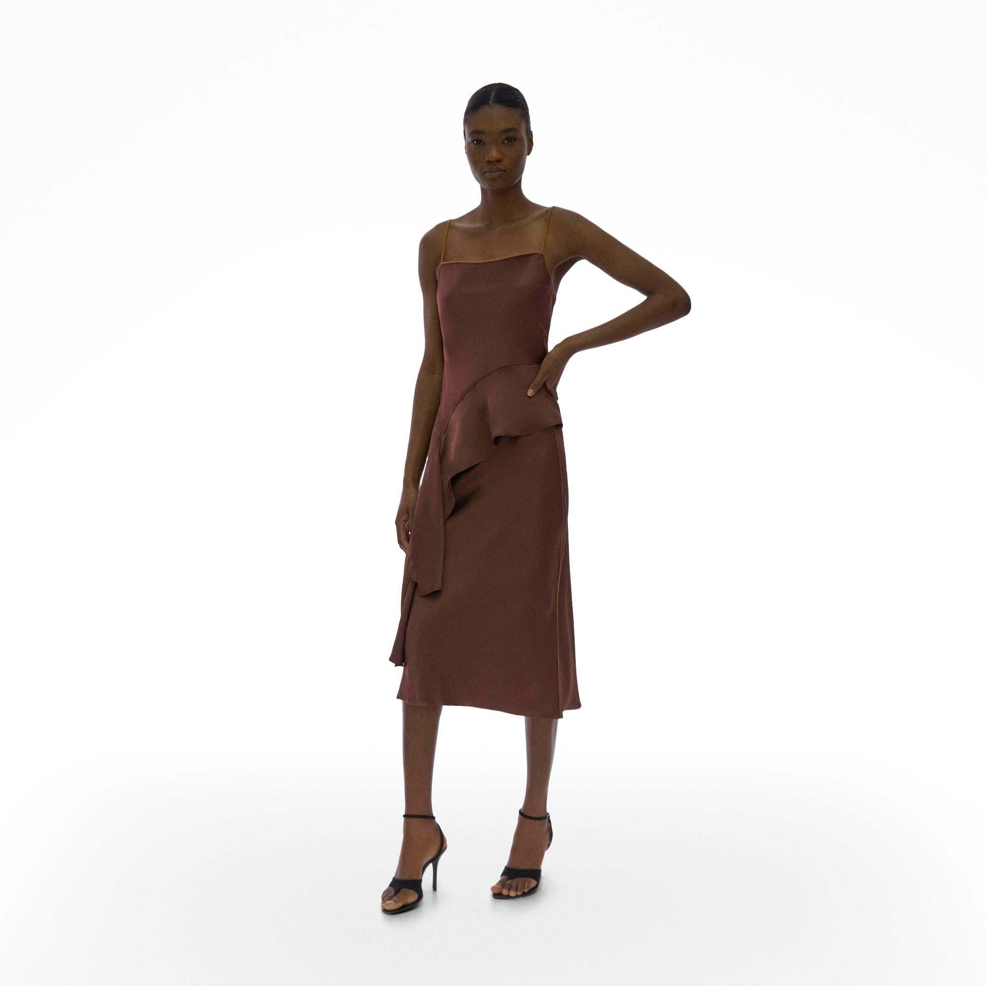 ASSYMETRIC SATIN TOP - 5