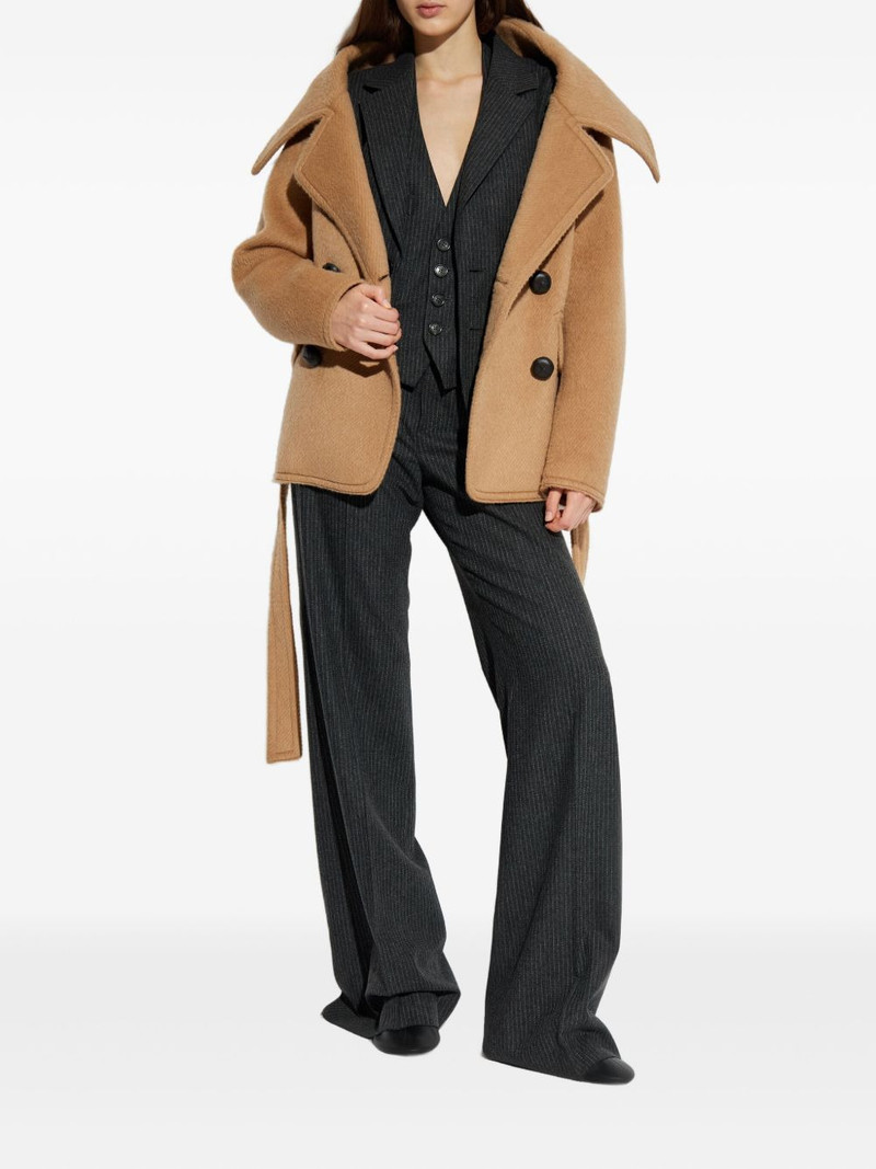 DSQUARED2 belted double-breasted jacket outlook