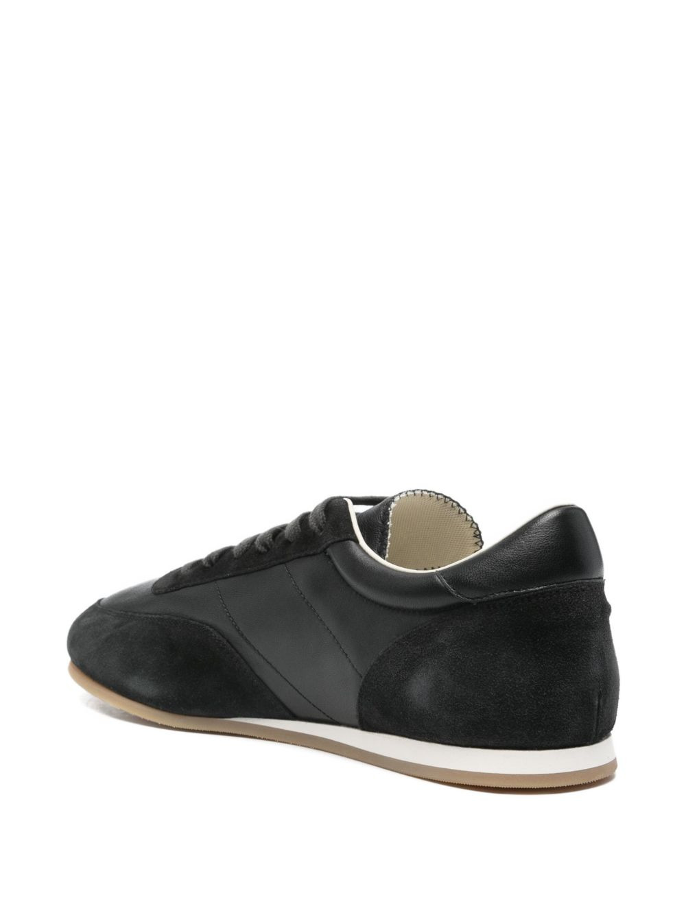 Minimal leather sneakers - 3