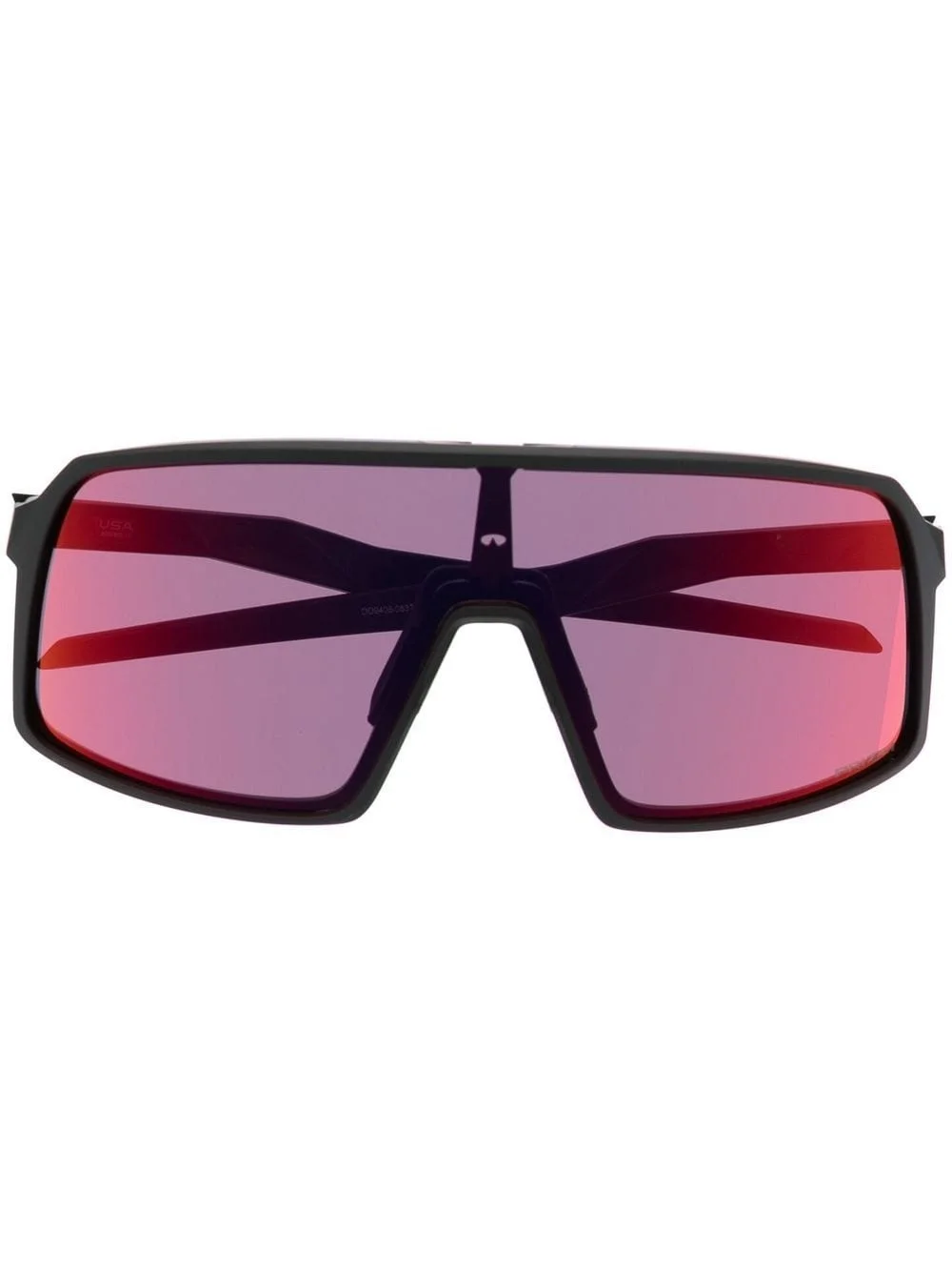 square-frame glasses - 1