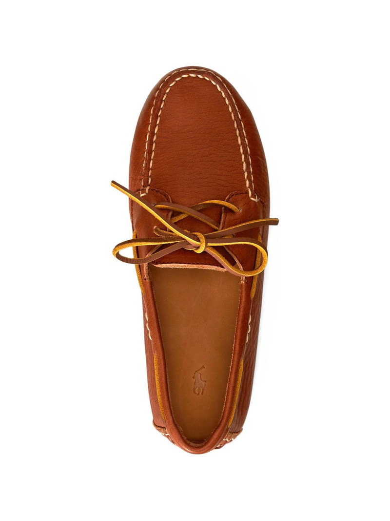 laces leather loafers 4