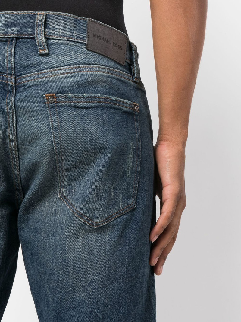 faded-effect skinny jeans 5