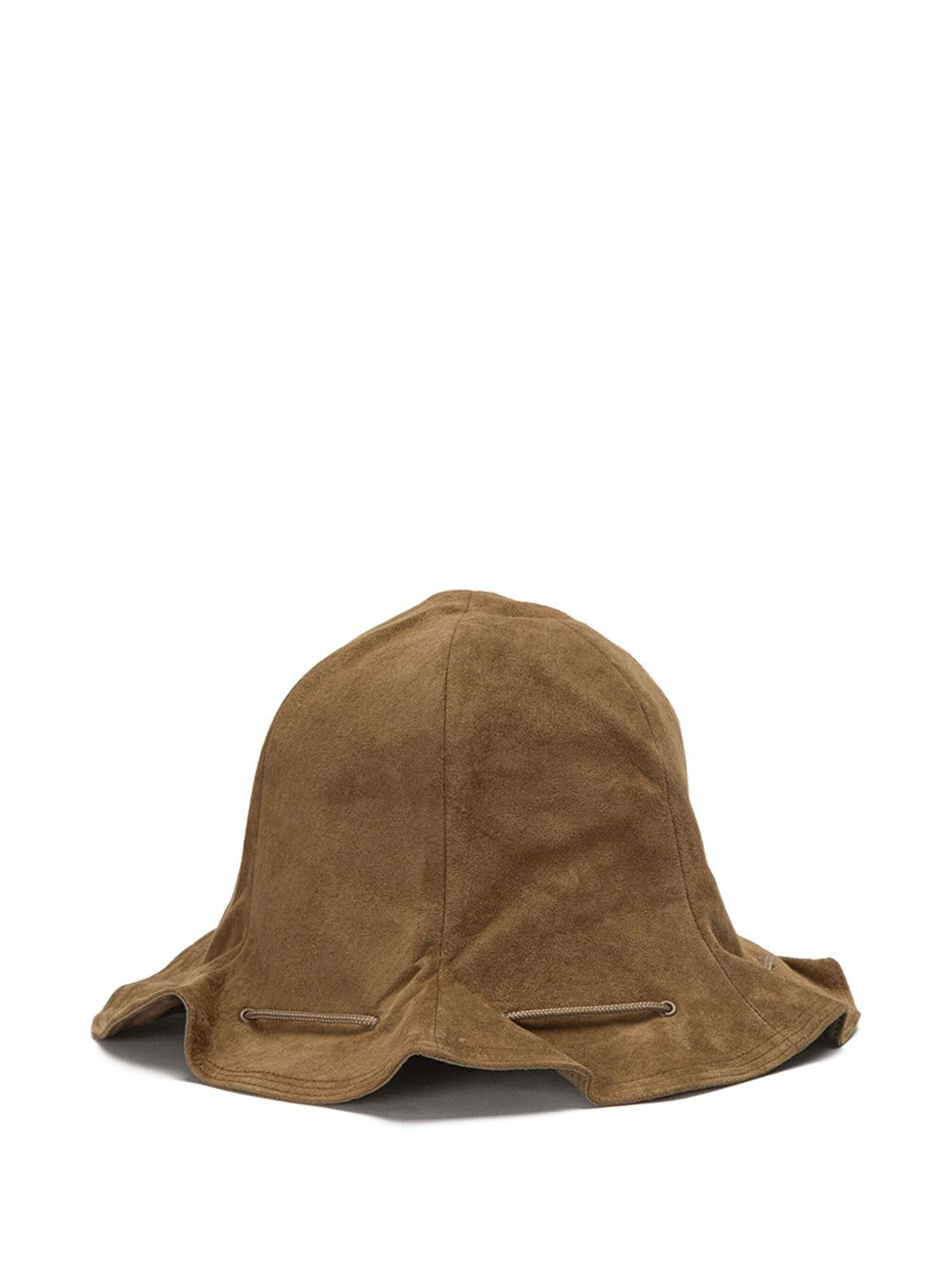 ruffled bucket hat - 2