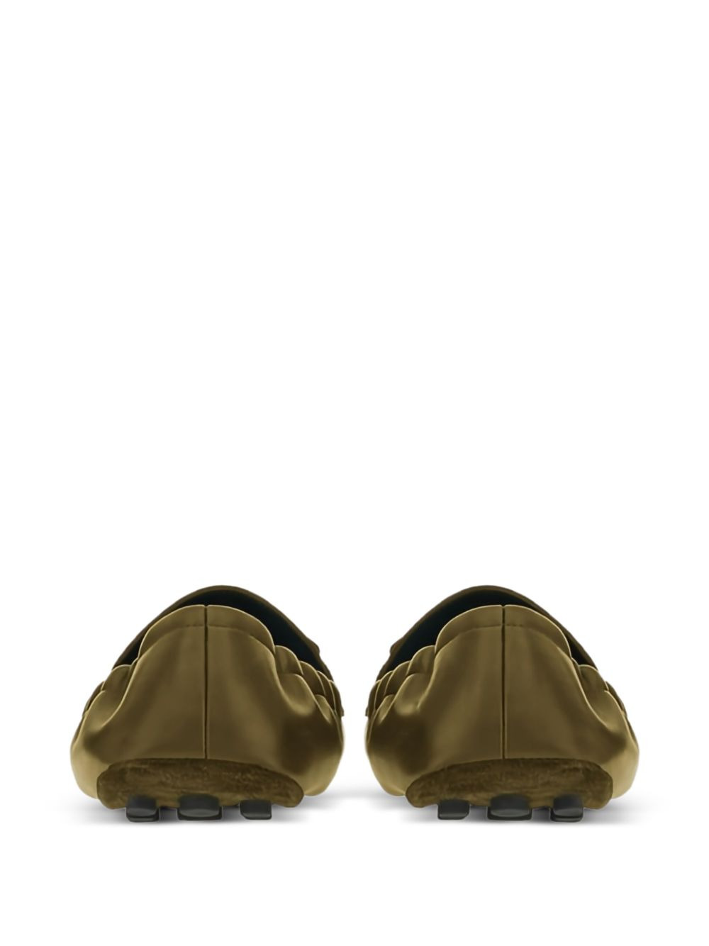 Gancini-detail leather loafers - 3