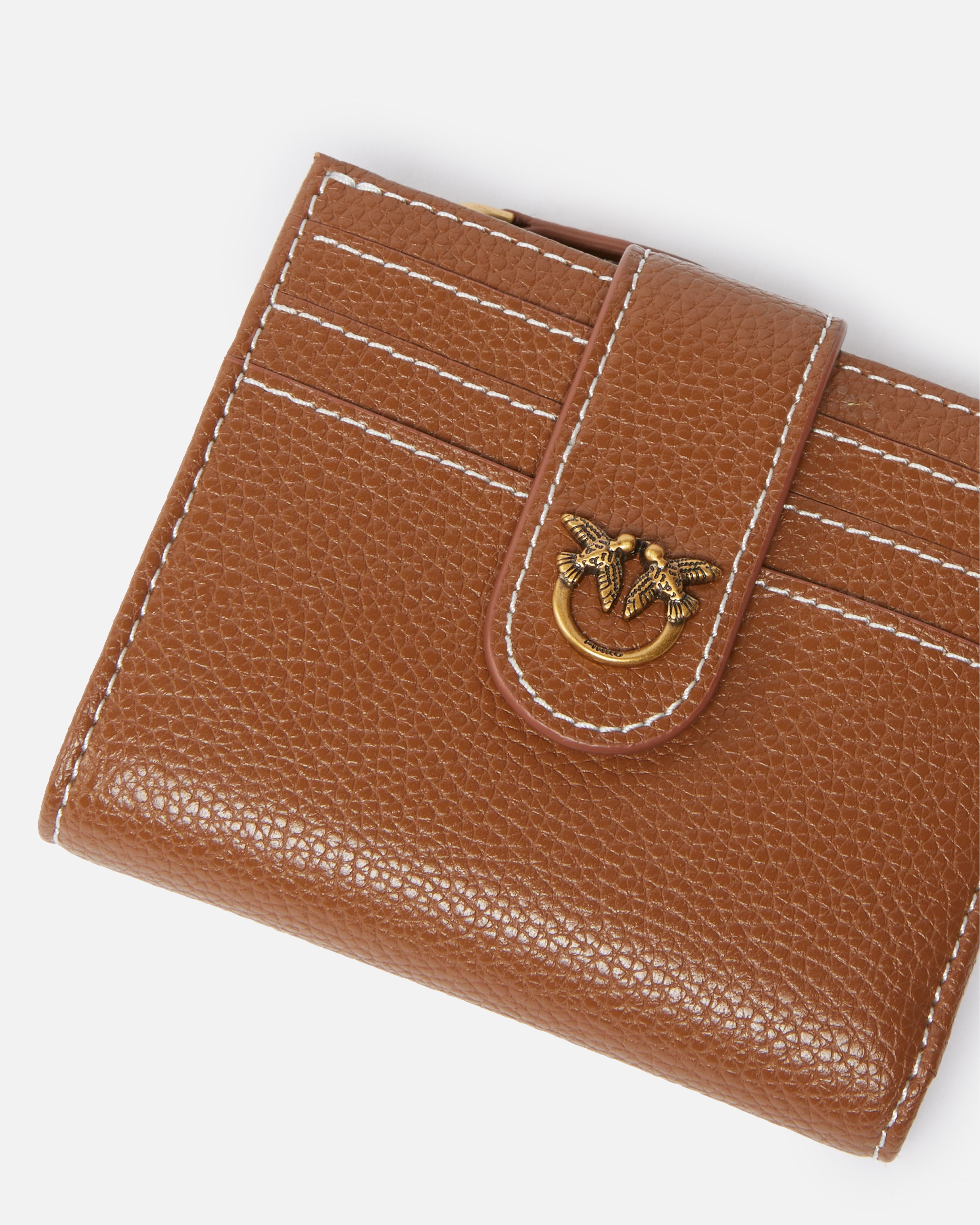 SMALL TUMBLED LEATHER WALLET - 4