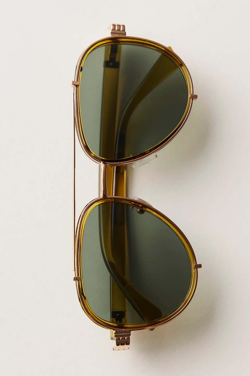 Wesley Oversized Aviator Sunglasses - 1
