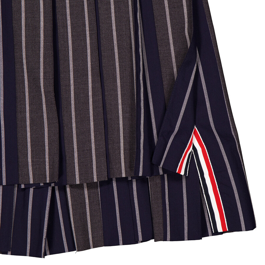 Thom Browne Knee Length Classic Pleated Skirt - 2