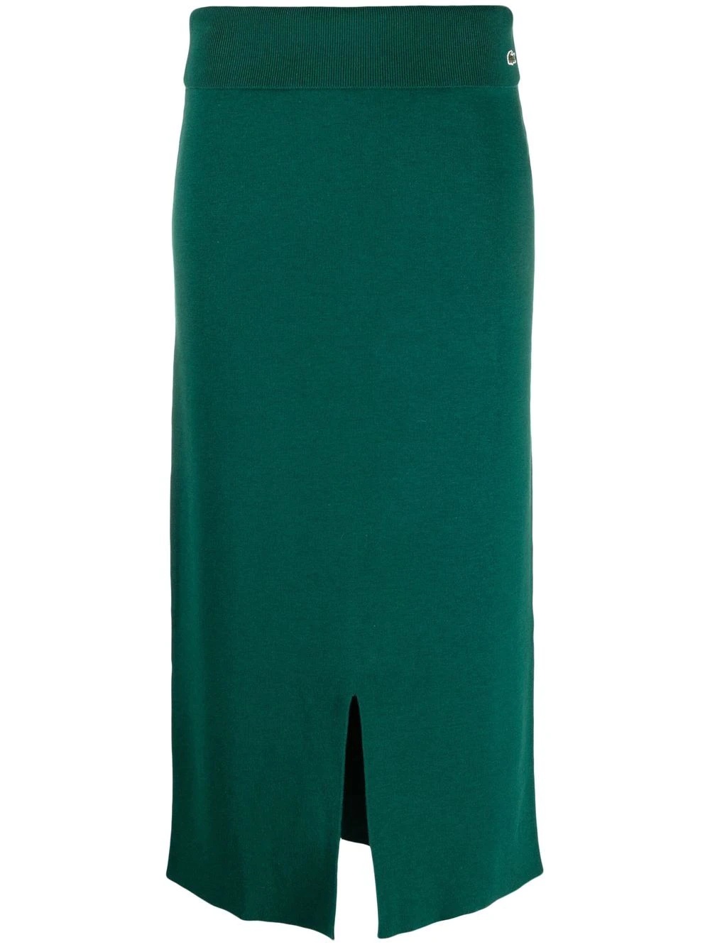 high-waisted midi skirt - 1