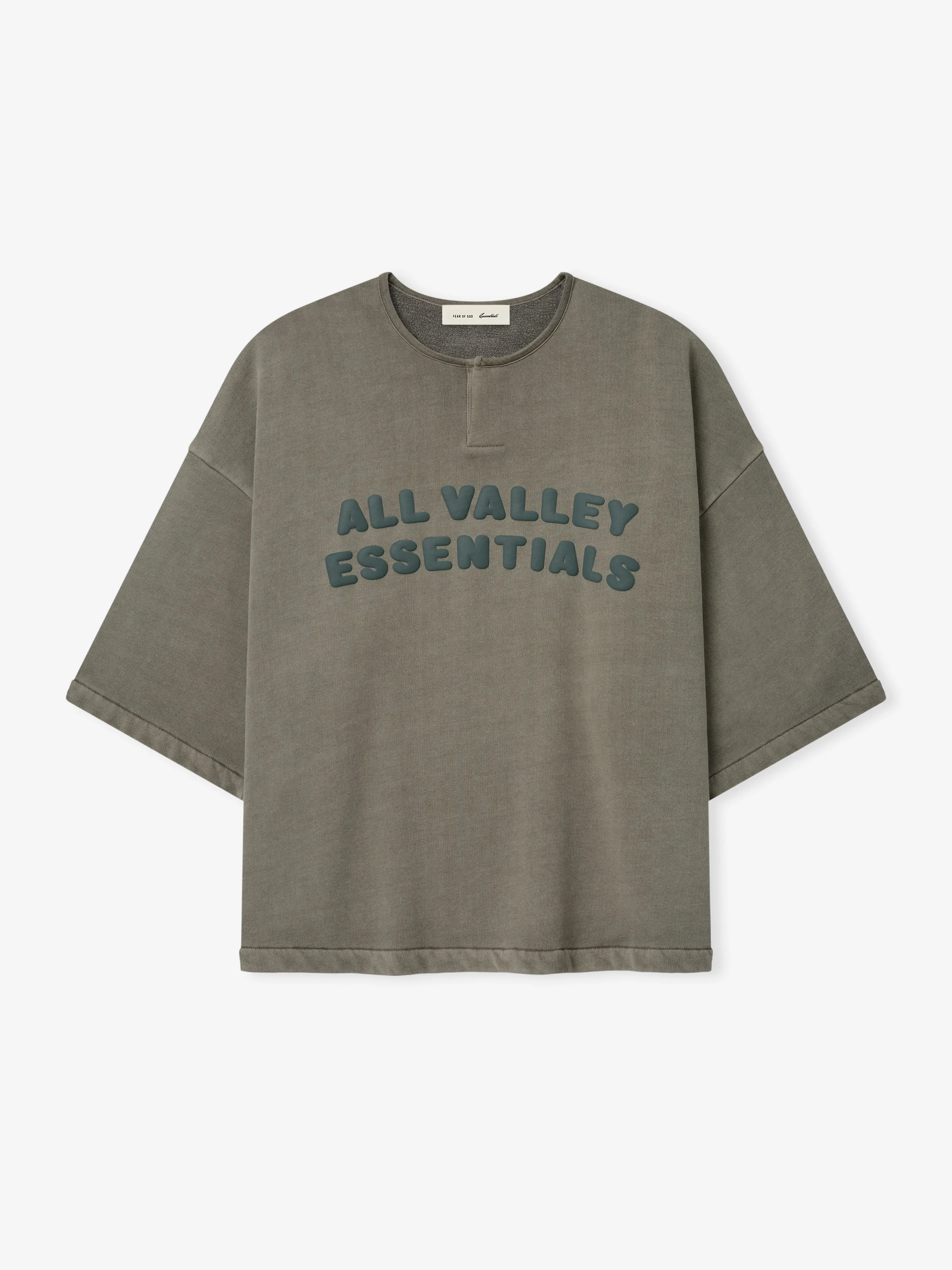 3/4 Henley Sweatshirt - 1