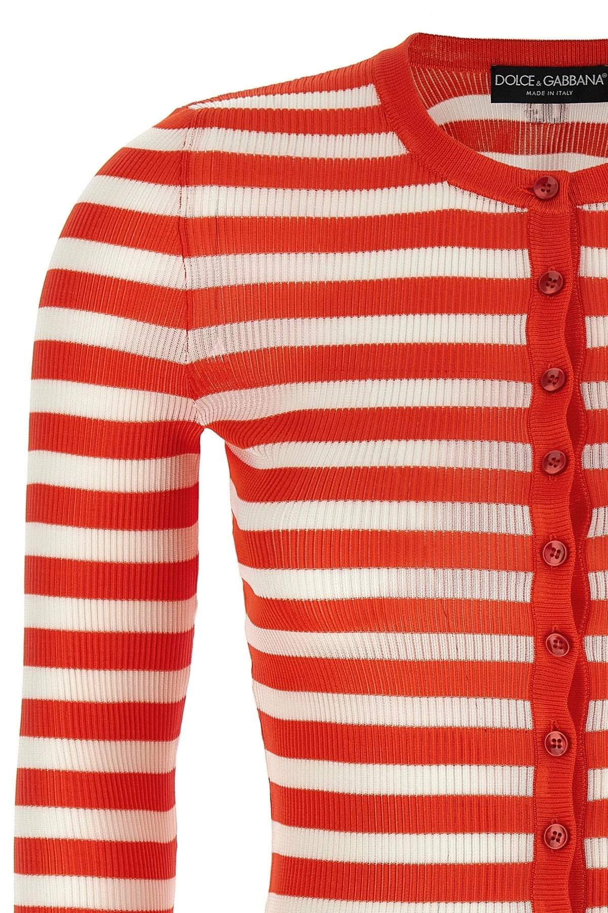 Dolce & Gabbana Women Striped Viscose Cardigan - 3