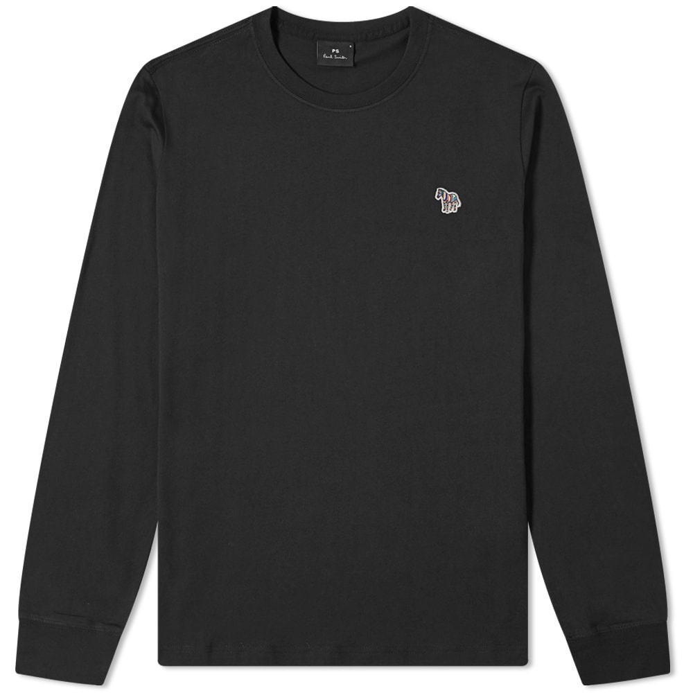 Paul Smith Long Sleeve Zebra Logo Tee - 1