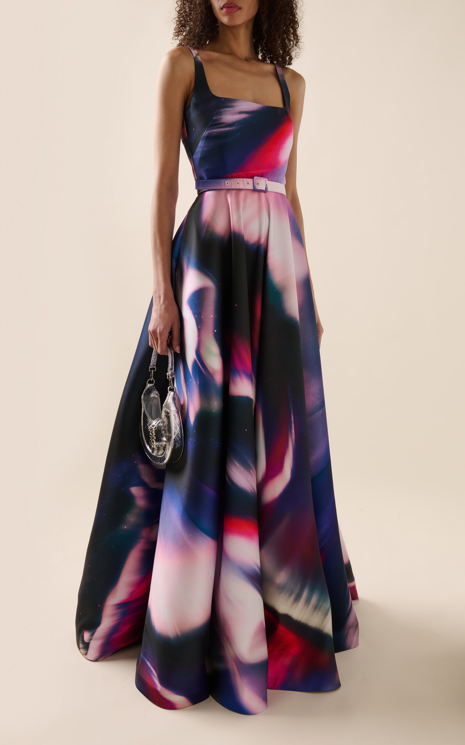 Mikado Aurora-Printed Gown multi - 2