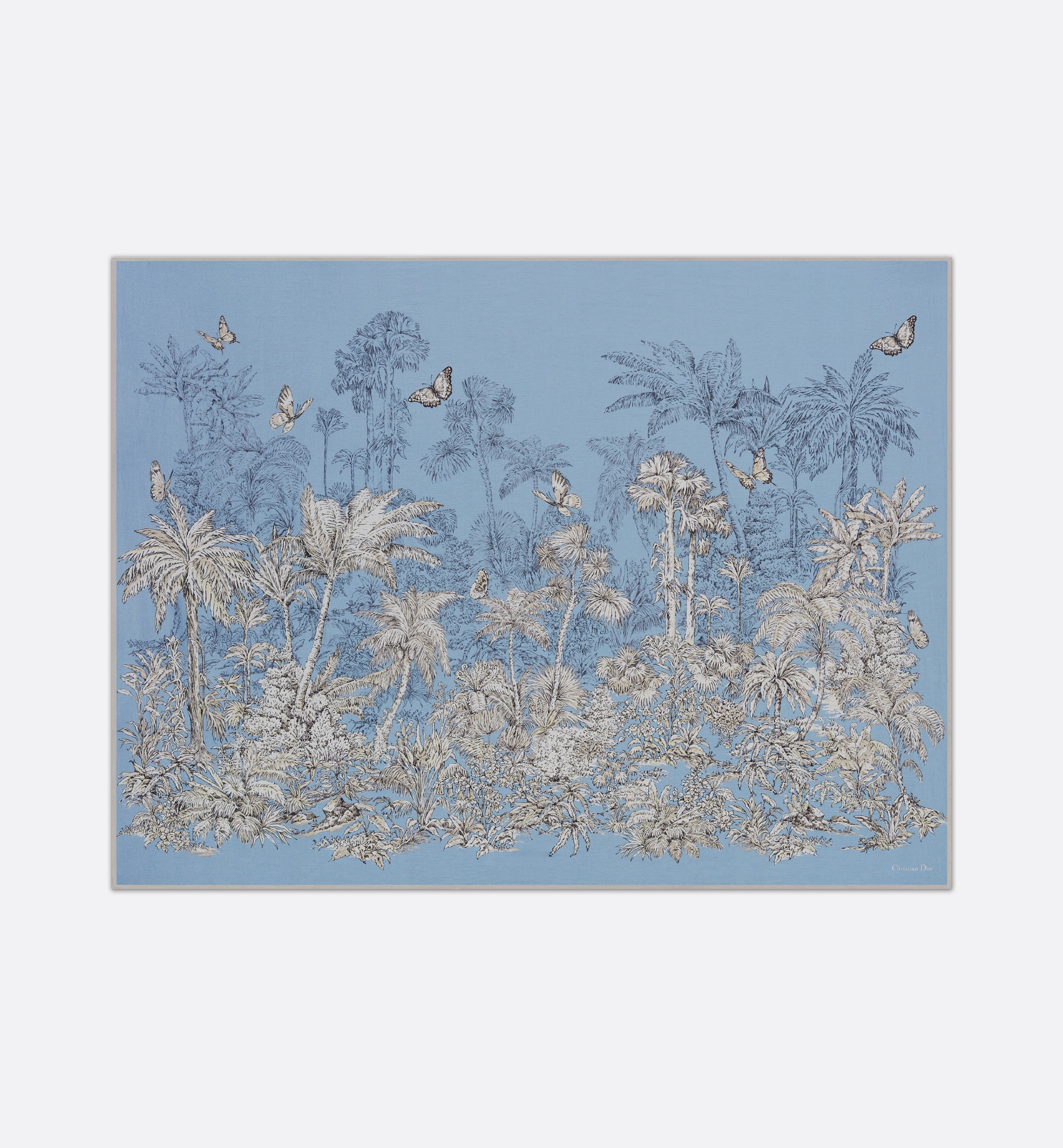 Dioriviera Toile de Jouy Palms Sarong - 2
