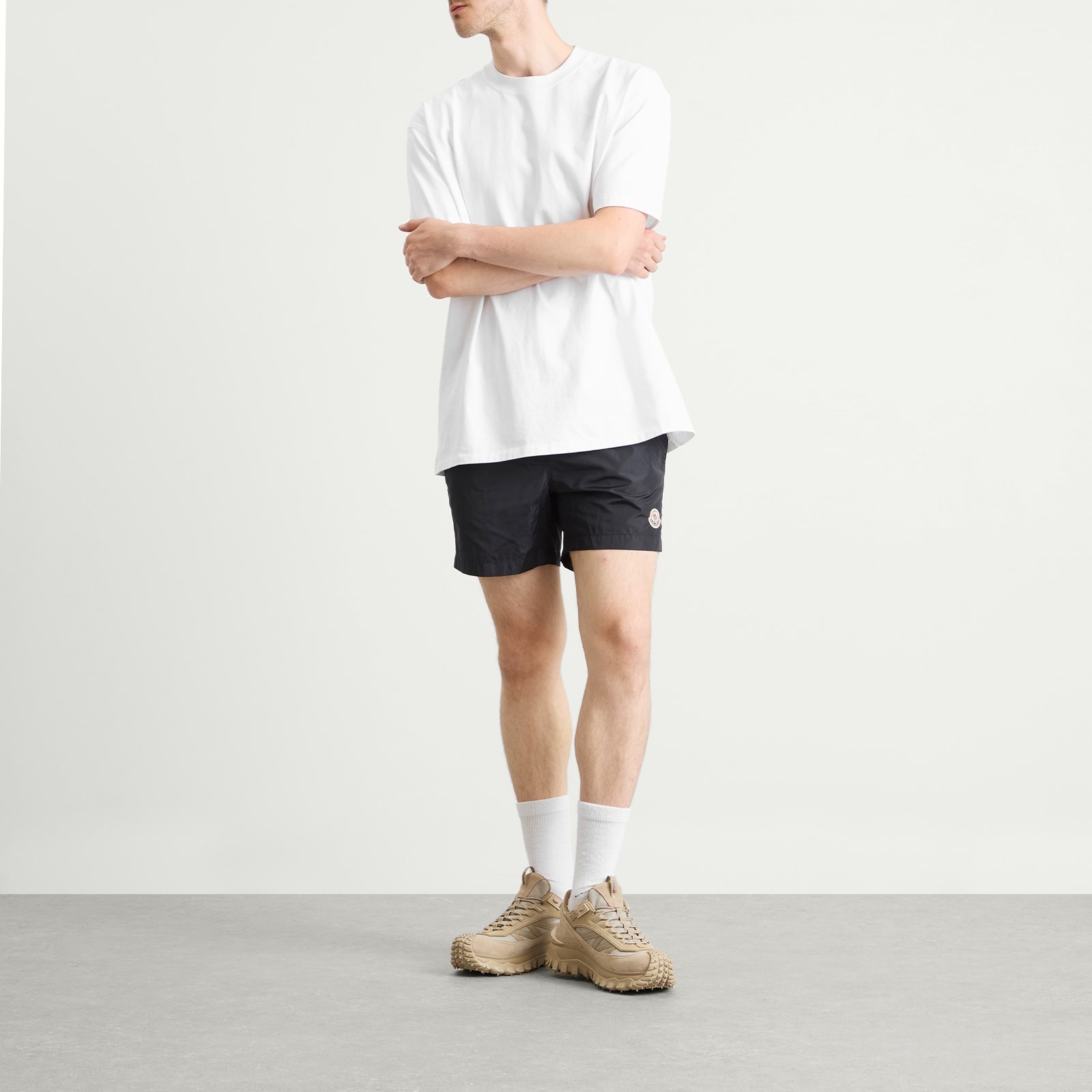 Moncler Logo Swim Shorts - 4