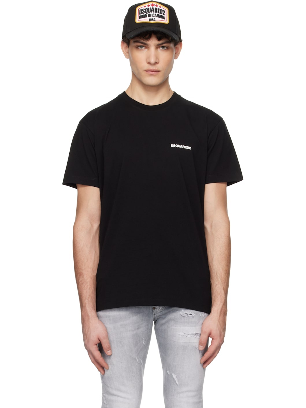 Black Ceresio Map Cool Fit T-shirt - 1
