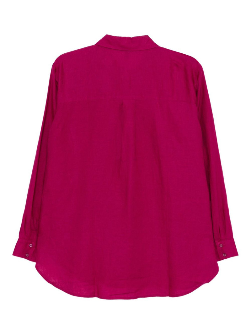 EILEEN FISHER classic collar long-sleeved shirt outlook