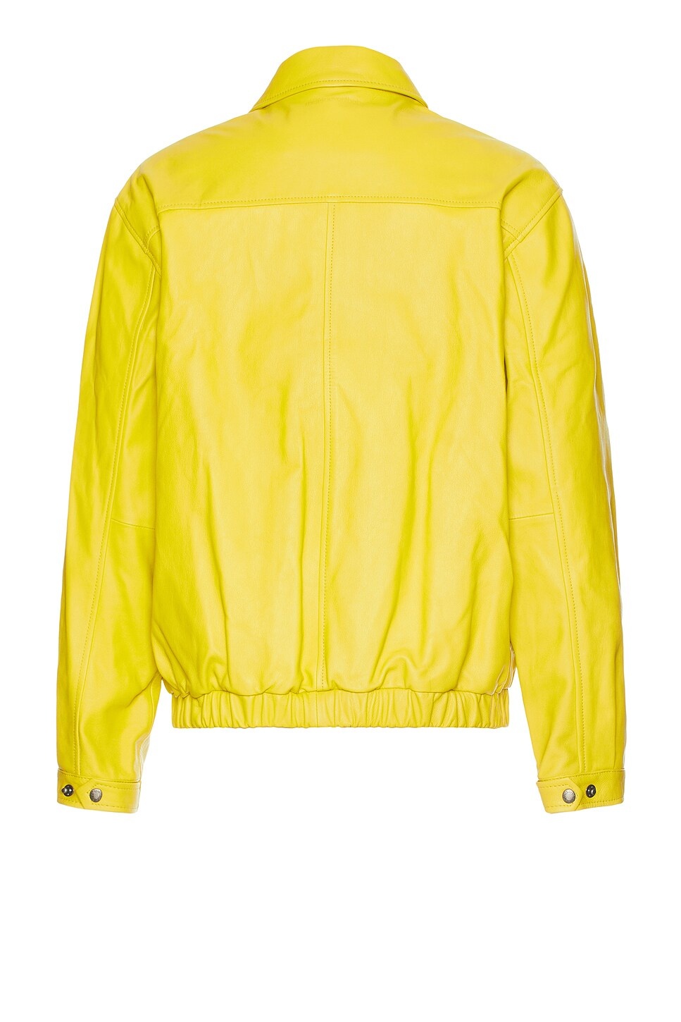 Leather Harrington Jacket - 2