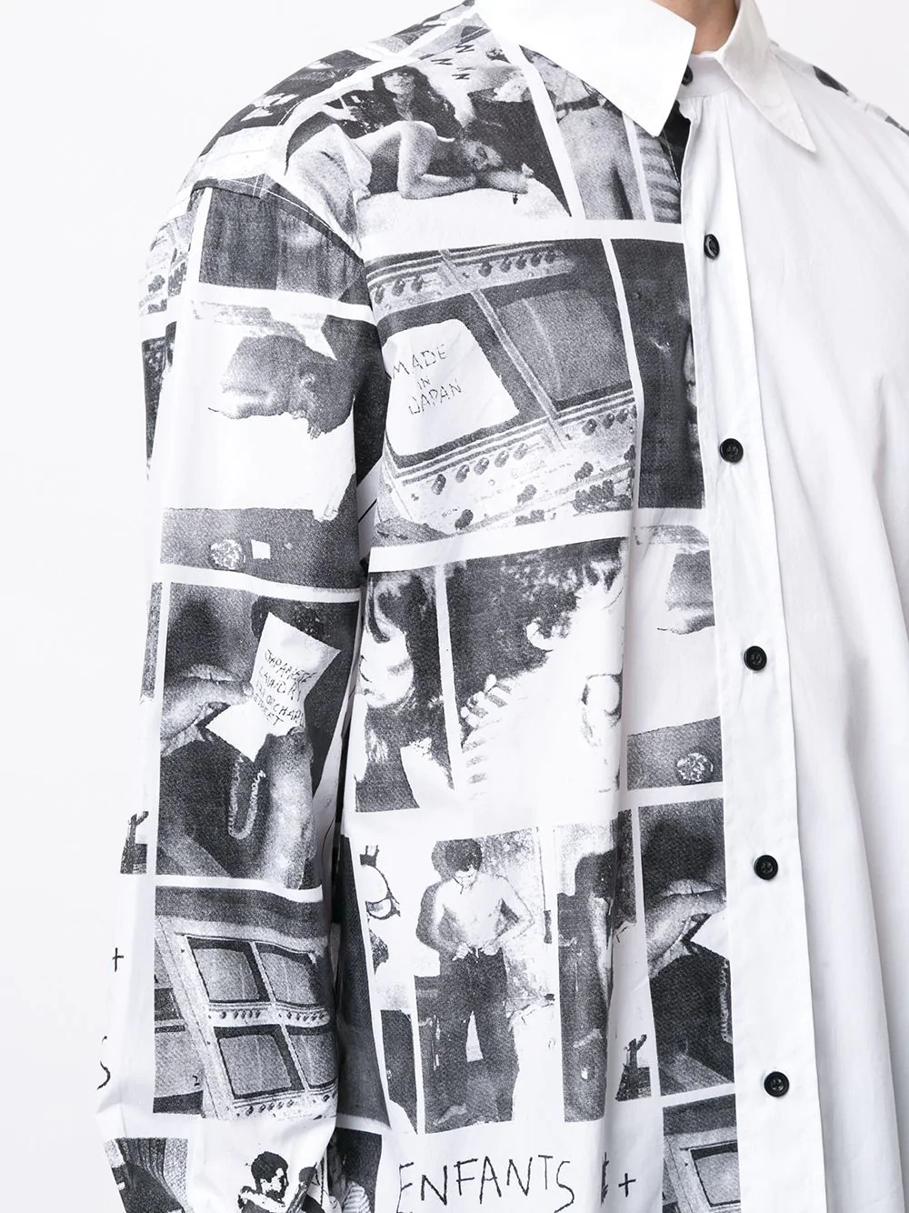 photographic-print shirt - 5