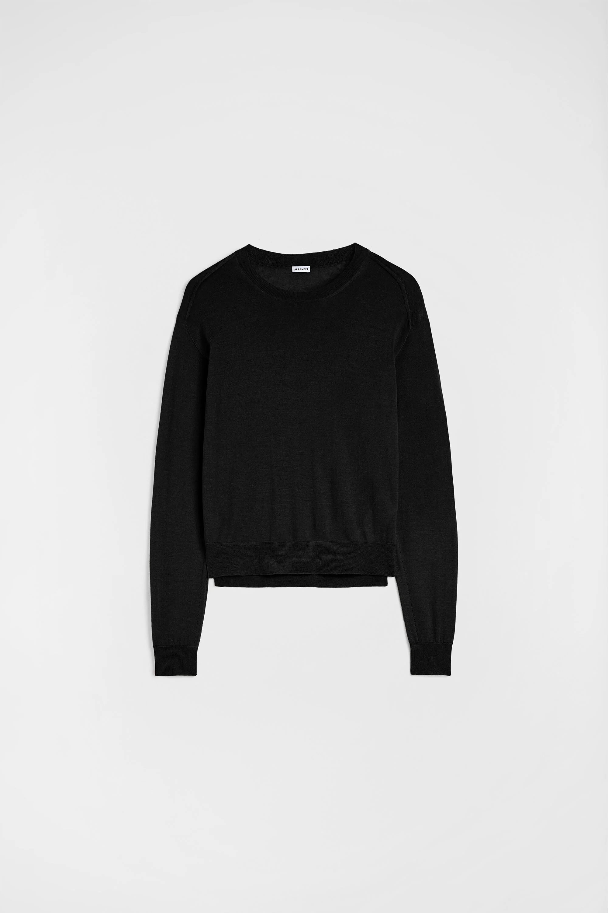 Cashmere Blend Crew-Neck Sweater - 1