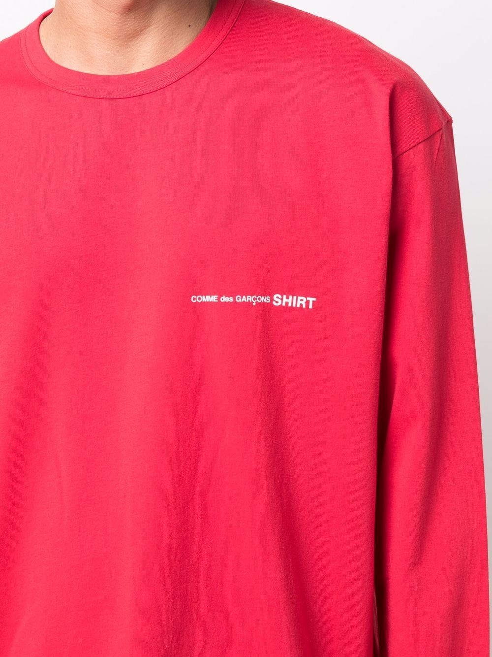 chest logo-print jumper - 5