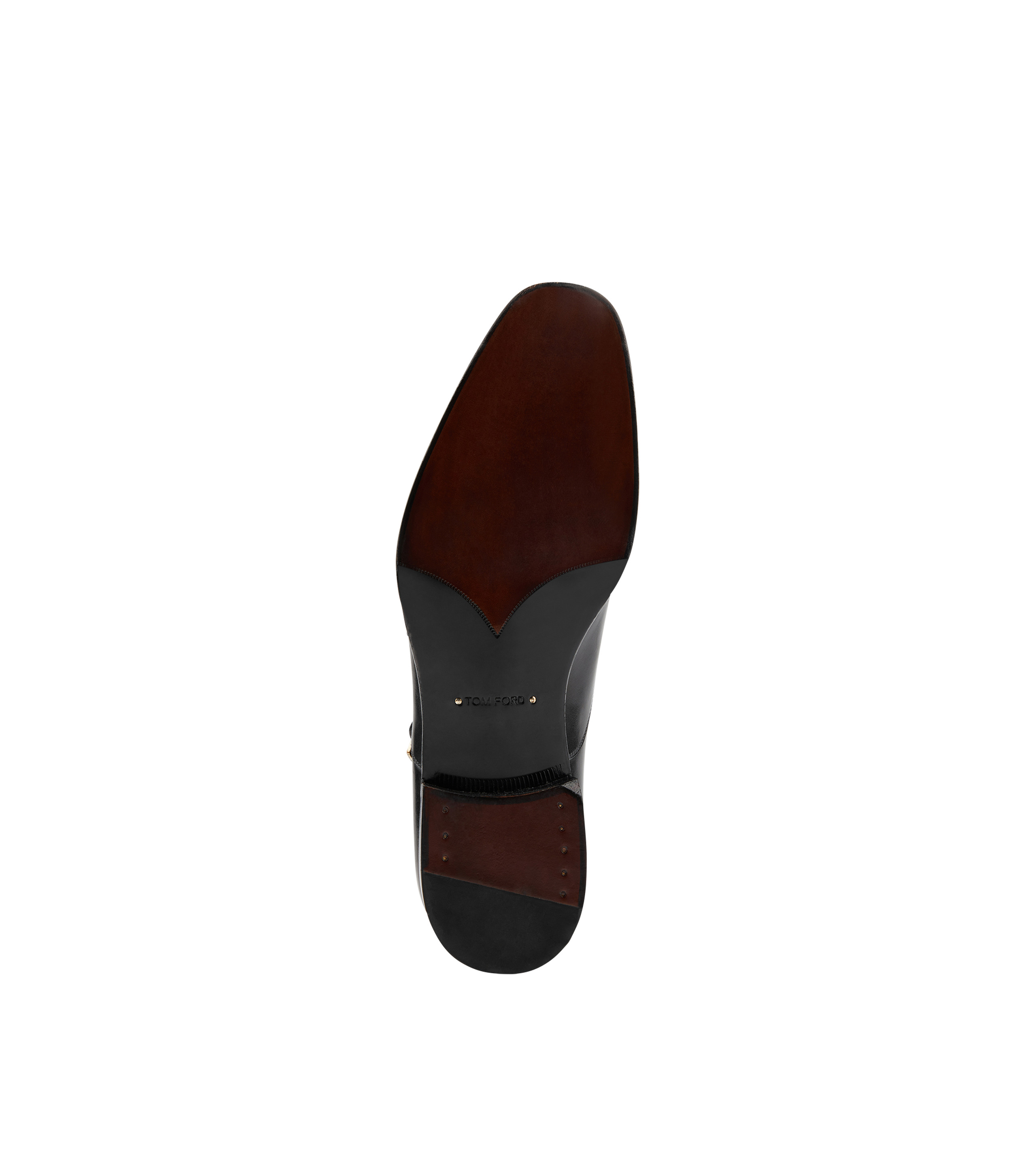 LEATHER EDGAR SINGLE MONK STRAP - 4