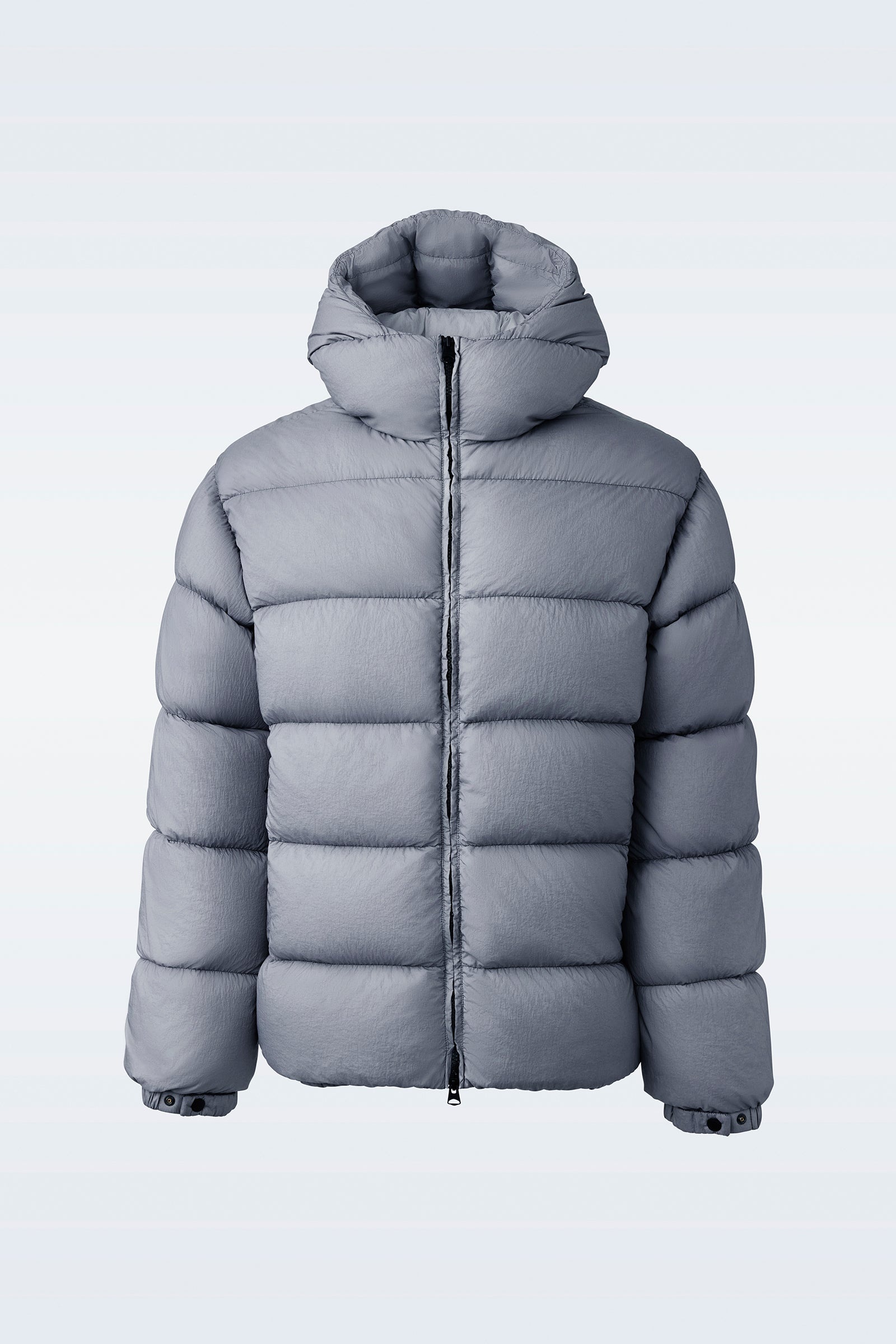 ADELMO-LC Heavy down jacket with soft-wash crinkle - 1