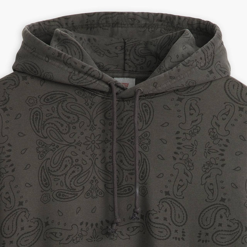 RELAXED OVERDYED HOODIE SWEATSHIRT 6