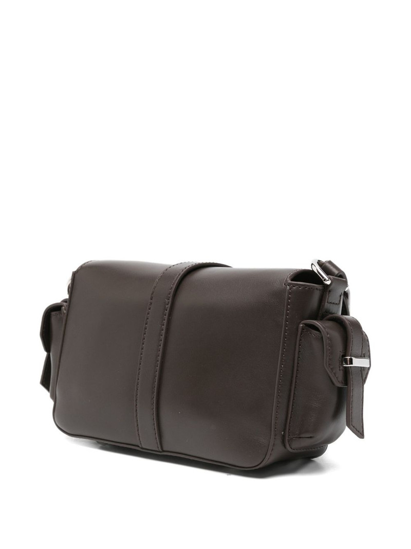 flap leather shoulder bag 3