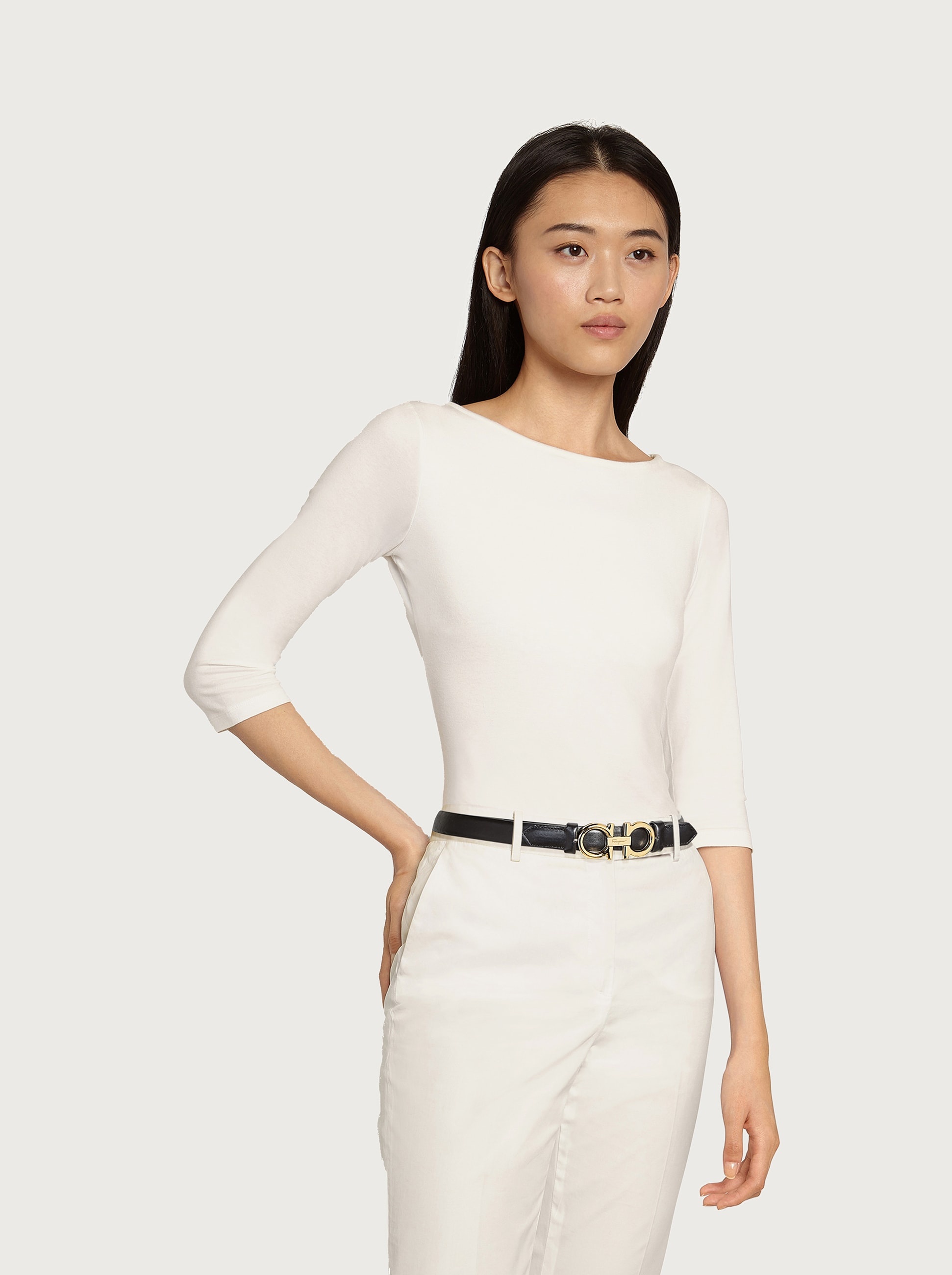 Sized Gancini belt - 4
