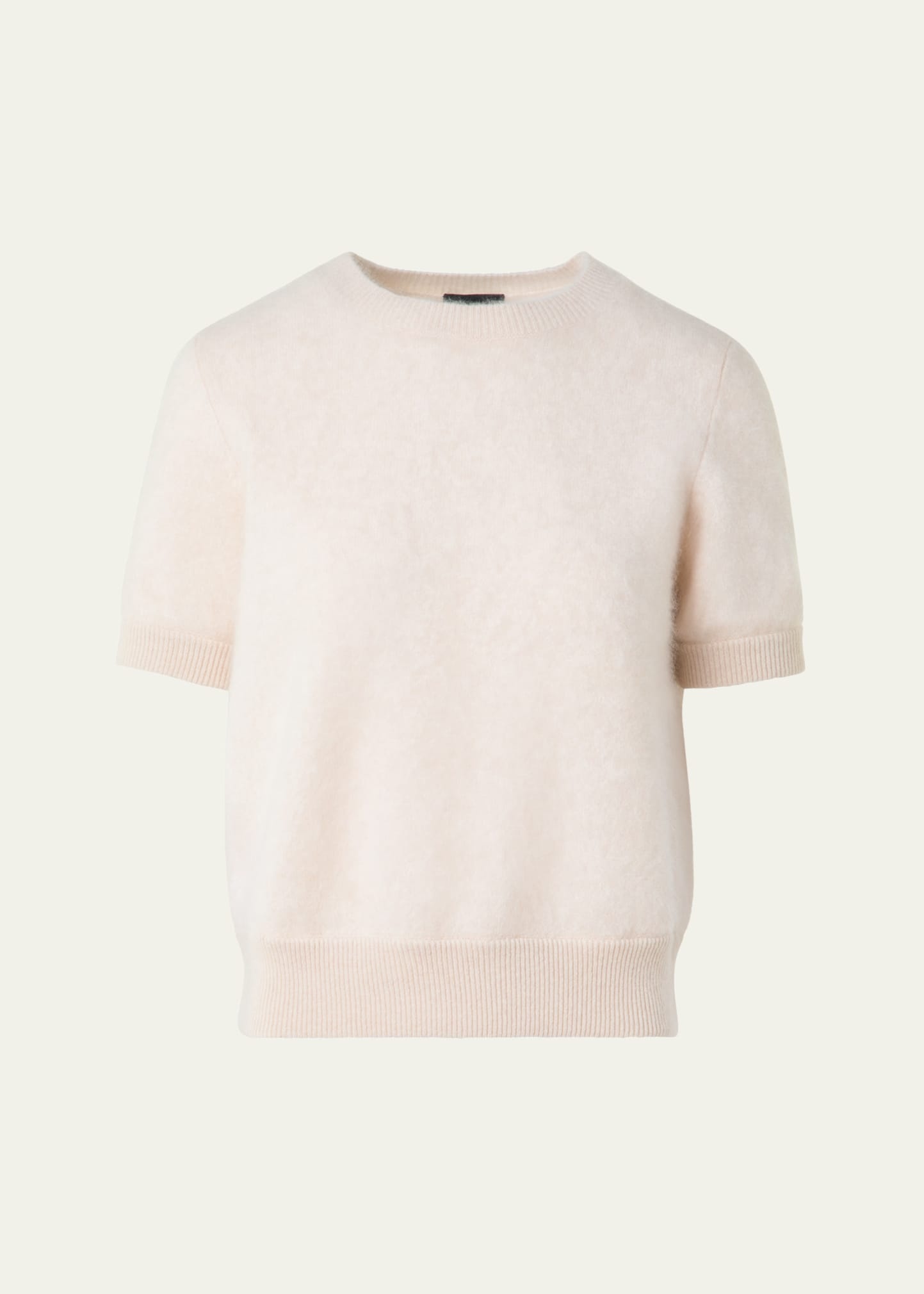 Brushed Cashmere Sweater - 1