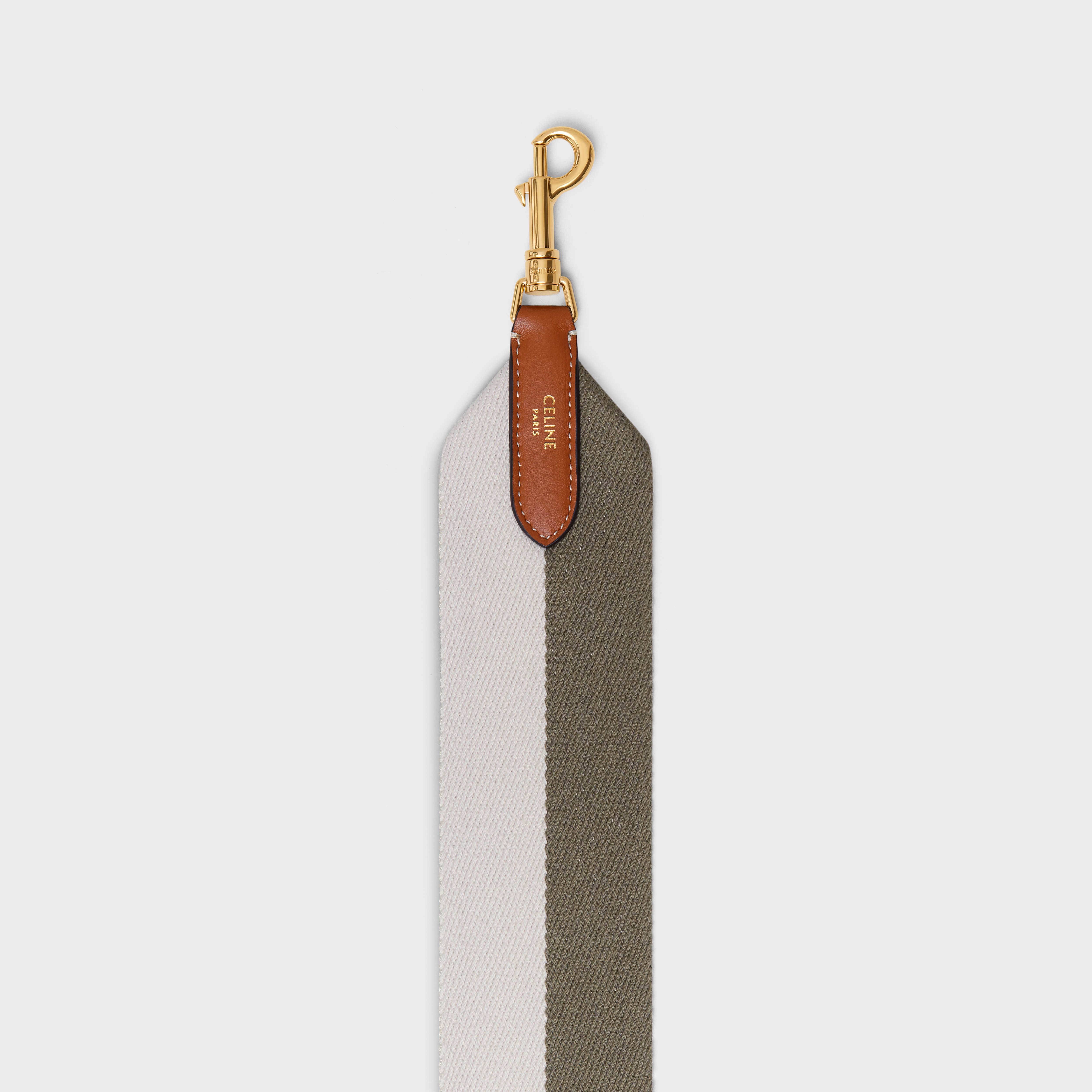 LONG STRAP IN BICOLOR WOOL - 4